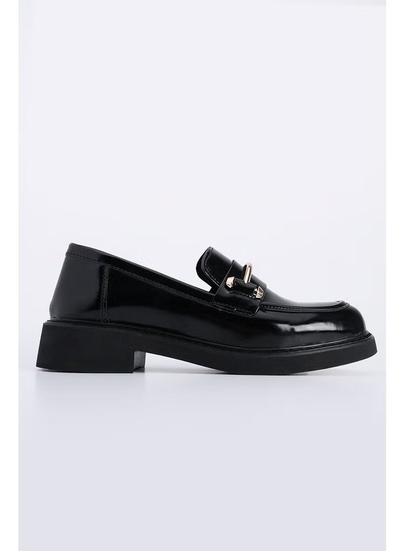MARJIN Women's Loafer Moccasin Casual Buckle Daily Shoes Forye - Image 3